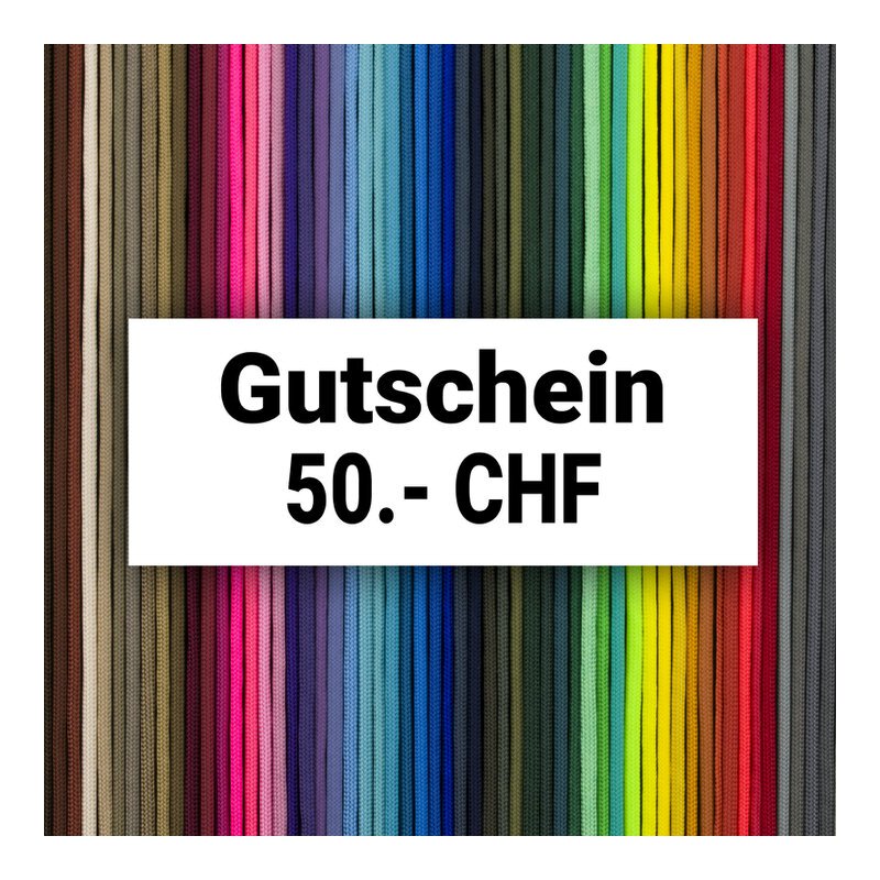 GUTSCHEIN - 50.- CHF