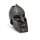 Spartan Skull black oxidiert