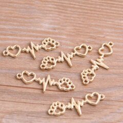 Verbinder "Heartbeat for Dogs" golden