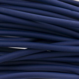BioThane®  rund - navy blue 8 mm