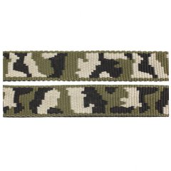 Gurtband camouflage forrest 25 mm