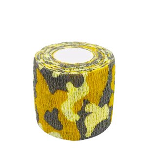 Camouflage Tape Yellow, Rolle à 4.5m