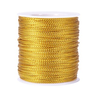 Metallic Cord ca. 2.0 mm gold-glänzend 50 m