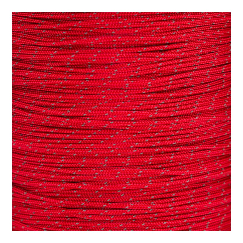 Paracord Typ 1 reflektierend imperial red