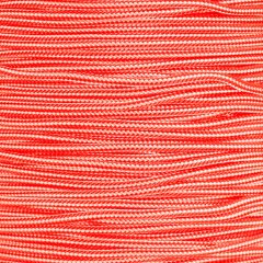 Paracord Typ 2 white / neon orange stripe
