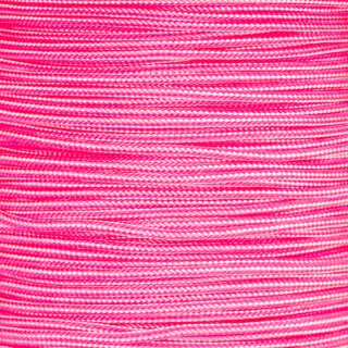 Paracord Typ 2 white / neon pink stripe