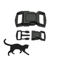 Sicherheitsverschluss für Katzenhalsbänder 10 mm