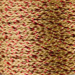 MicroCord 1.18mm gold / red metal x