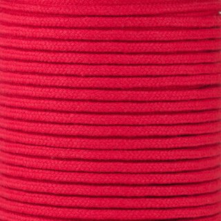 Baumwoll Seil 6mm rot