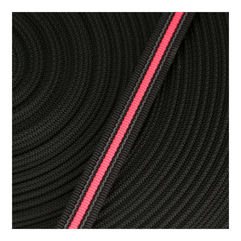 Antirutsch Gurtband 20mm schwarz-fluor pink