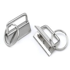 Schlüsselband Rohling vernickelt 30 mm