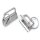 Schlüsselband Rohling vernickelt 30 mm