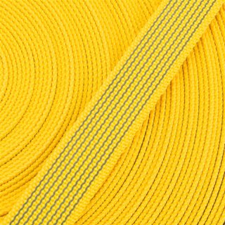 Antirutsch Gurtband gelb