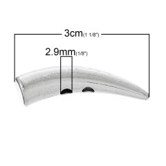 Metall Horn Knebelverschlüsse 30 x 8 mm