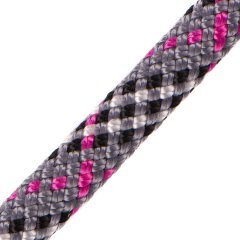 Premium - Hundeleineseil 10mm barbara pink-grey (PPM)