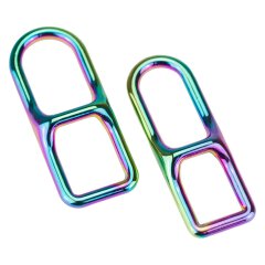 Spezial Stegring f&uuml;r Leinen Regenbogen f&uuml;r 8 mm Seile