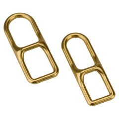Spezial Stegring f&uuml;r Leinen Imperial Gold f&uuml;r 8 mm Seile