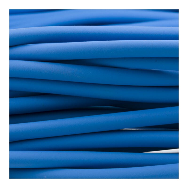 BioThane®  rund - light blue