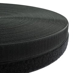 Klettverschluss - Velcro - schwarz