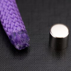 Premium - Hundeleineseil 10mm purple velvet