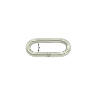 Ovaler Ring aus Edelstahl 26mm