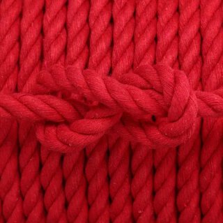 Baumwoll Seil gedreht 10mm valentine