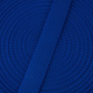 Gurtband Lite königsblau 15 mm
