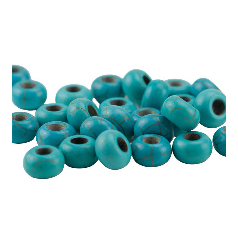 Turquoise Beads blau-grün