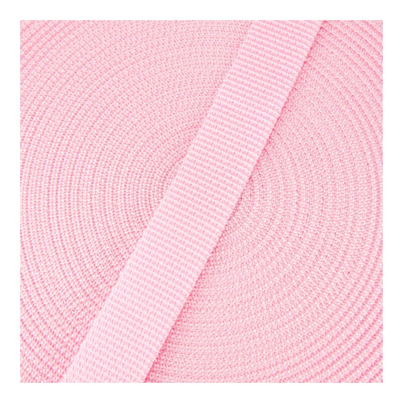 Gurtband Lite rosa 25 mm