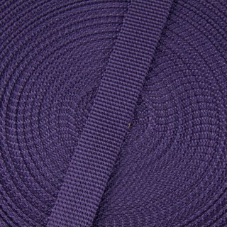 Gurtband Lite violett 15 mm