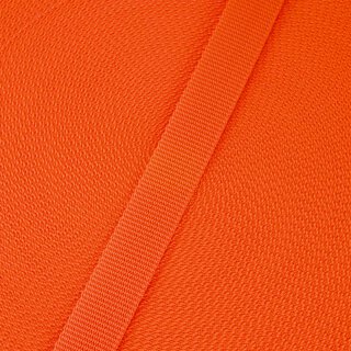 Gurtband Lite orange 20 mm