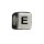 Letterbead silbern/schwarz E