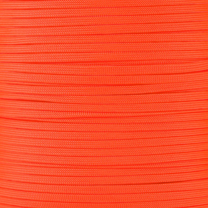 Paracord Typ 3 FLAT neon orange