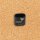 Ferrule 20 x 20 mm "Seelen Hund" Schwarz Matt beidseitig graviert