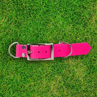 HEXA Modul 25 mm, Model: lang, Premium silbern neon pink