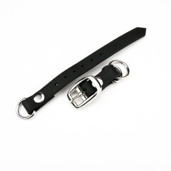 BioThane&reg; Modul 13 mm, Model: lang, Stahl silbern - tan