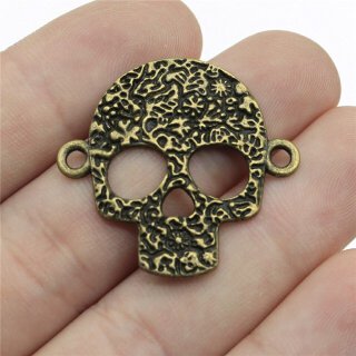 Verbinder "Big Skull" bronze