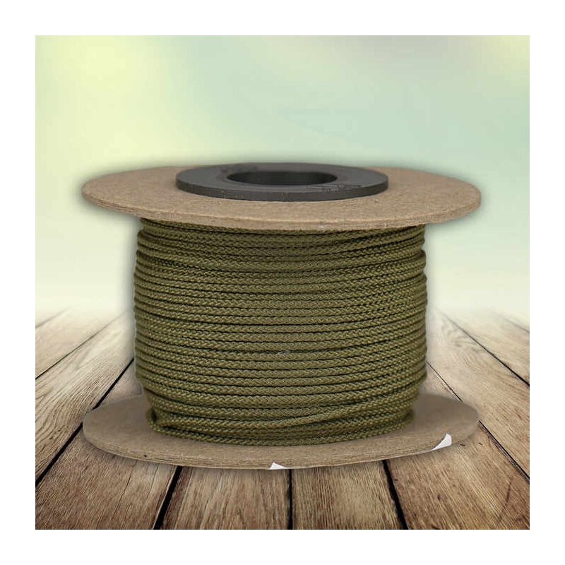 MicroCord 1.2mm army olive