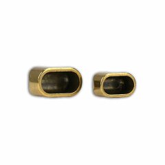 Doppelendkappe f&uuml;r Seile Imperial Gold 2 x 8 mm