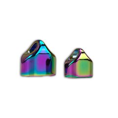 Doppelendkappe für Seile neo chrome 2 x 8 mm