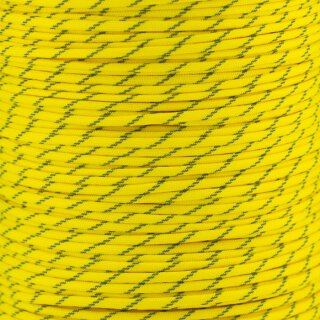 Paracord Typ 3 reflektierend canary yellow