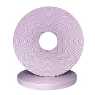 BioThane® Modul 19 mm, Model: lang, Stahl silbern / pastel purple