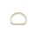 Stahl Halbrundring, D-Ring vernickelt 25 mm HEAVY