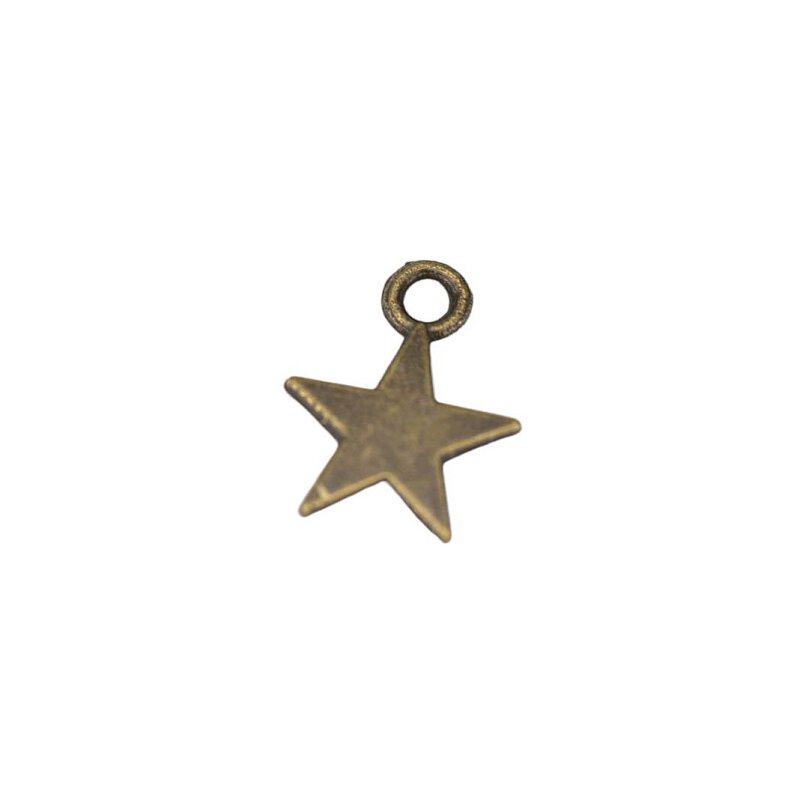 Anhänger kleiner Stern bronze