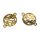 Verbinder "Ornament" golden