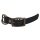 BioThane® Modul 19 mm, mit Schieber, Model: kurz, Premium Antikes Messing dark brown