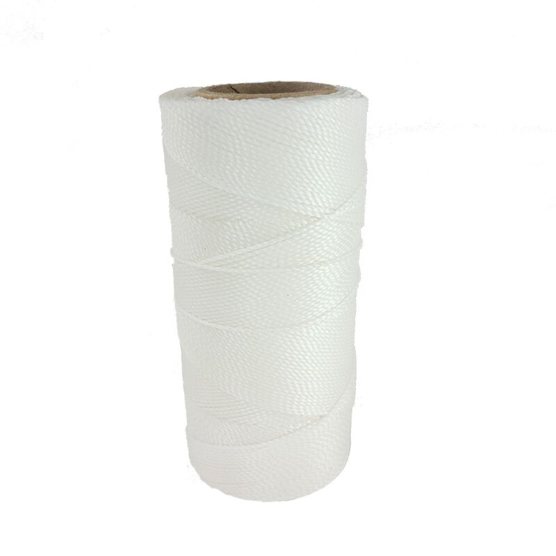 Linhasita Gewachstes Polyester Cord (PE-4), 1 mm, Farbe: BRANCO