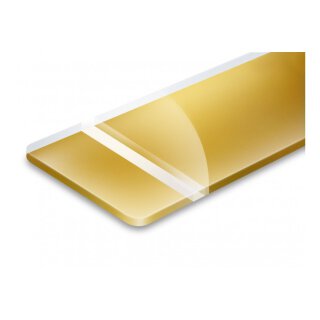 LR710-206 Transparent glänzend/Gold 1,6mm
