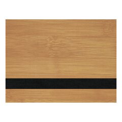 LLS115 - 12" x 24" Bamboo Laserable Leatherette...