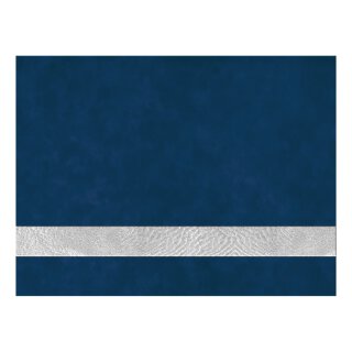 LLS114 - 12" x 24" Blue/Silver Laserable Leatherette 1.2 mm